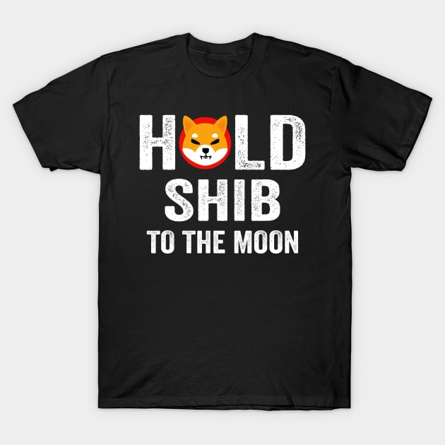 Shiba Inu token crypto, Shib Inu Hodler Coin Cryptocurrency Trader T-Shirt by Donebe